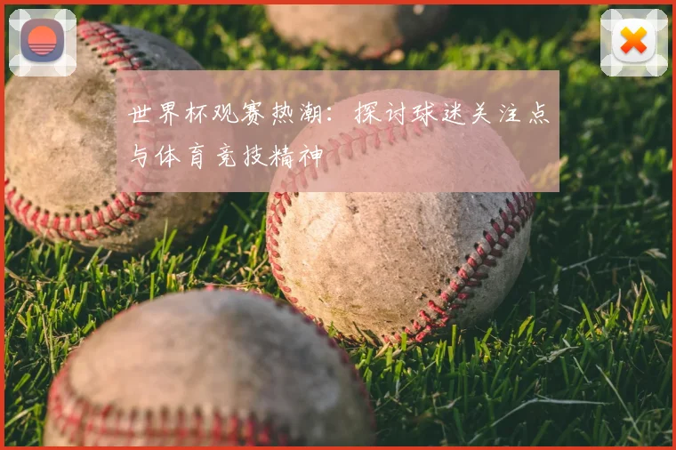 世界杯观赛热潮：探讨球迷关注点与体育竞技精神